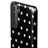 Black and White Polka Dots Galaxy S21 FE Pro Case