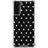 Black and White Polka Dots Galaxy S21 Plus 5G Clear Case