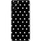 Black and White Polka Dots Galaxy S21 Plus 5G Skin
