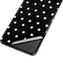 Black and White Polka Dots Galaxy S21 Plus 5G Skin