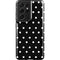 Black and White Polka Dots Galaxy S21 Ultra 5G Pro Case