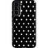 Black and White Polka Dots Galaxy S22 Plus Pro Case