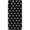 Black and White Polka Dots Galaxy S22 Plus Skin
