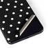 Black and White Polka Dots Galaxy S22 Skin