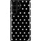 Black and White Polka Dots Galaxy S22 Ultra Pro Case