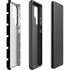 Black and White Polka Dots Galaxy S22 Ultra Pro Case