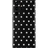Black and White Polka Dots Galaxy S22 Ultra Skin