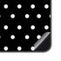 Black and White Polka Dots Galaxy S23 FE Skin