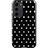 Black and White Polka Dots Galaxy S23 Plus Pro Case