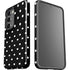 Black and White Polka Dots Galaxy S23 Pro Case