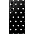 Black and White Polka Dots Galaxy S23 Ultra Skin