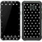 Black and White Polka Dots Galaxy S7 Active Skin