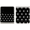 Black and White Polka Dots Galaxy Z Flip3 5G Skin