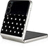 Black and White Polka Dots Galaxy Z Flip4 5G Skin