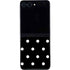 Black and White Polka Dots Galaxy Z Flip5 5G Skin