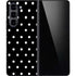 Black and White Polka Dots Galaxy Z Fold5 5G Skin