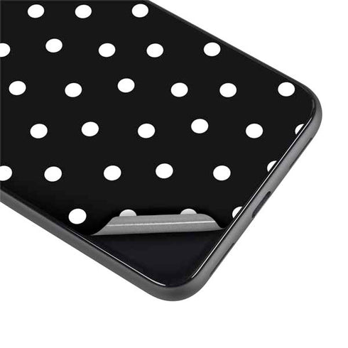 Black and White Polka Dots Google Pixel 4 XL Skin