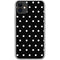 Black and White Polka Dots iPhone 11 Clear Case