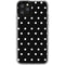 Black and White Polka Dots iPhone 11 Pro Clear Case