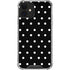 Black and White Polka Dots iPhone 12 Clear Case