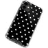 Black and White Polka Dots iPhone 12 Clear Case