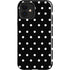 Black and White Polka Dots iPhone 12 Impact Case