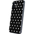 Black and White Polka Dots iPhone 12 Mini Skin