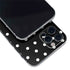 Black and White Polka Dots iPhone 12 Pro Max Skin