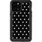 Black and White Polka Dots iPhone 12 Pro Max Waterproof Case