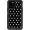 Black and White Polka Dots iPhone 12 Pro Waterproof Case