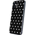 Black and White Polka Dots iPhone 12 Skin