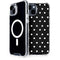 Black and White Polka Dots iPhone 13 MagSafe Case