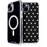 Black and White Polka Dots iPhone 13 MagSafe Case