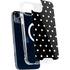 Black and White Polka Dots iPhone 13 MagSafe Case