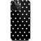Black and White Polka Dots iPhone 13 Pro Max Skin
