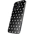 Black and White Polka Dots iPhone 13 Pro Max Skin