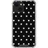 Black and White Polka Dots iPhone 14 Plus Clear Case