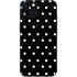 Black and White Polka Dots iPhone 14 Plus Skin