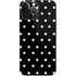 Black and White Polka Dots iPhone 14 Pro Max Skin