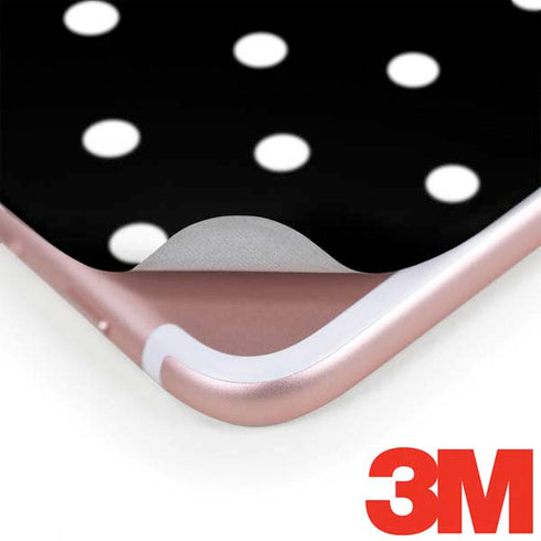 Black and White Polka Dots iPhone 7 Skin