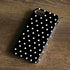 Black and White Polka Dots iPhone 8 Pro Case