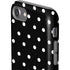 Black and White Polka Dots iPhone SE (2nd & 3rd Gen) Pro Case