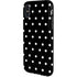 Black and White Polka Dots iPhone X Pro Case