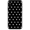 Black and White Polka Dots iPhone X Skin