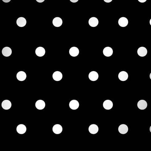 Black and White Polka Dots iPhone X Skin