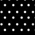 Black and White Polka Dots iPhone X Skin
