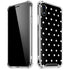 Black and White Polka Dots iPhone XR Clear Case