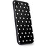 Black and White Polka Dots iPhone XR Skin