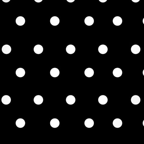 Black and White Polka Dots iPhone XR Skin