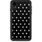 Black and White Polka Dots iPhone XR Waterproof Case